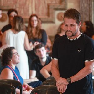 Corpo de Ney Latorraca foi velado por Marcelo Serrado