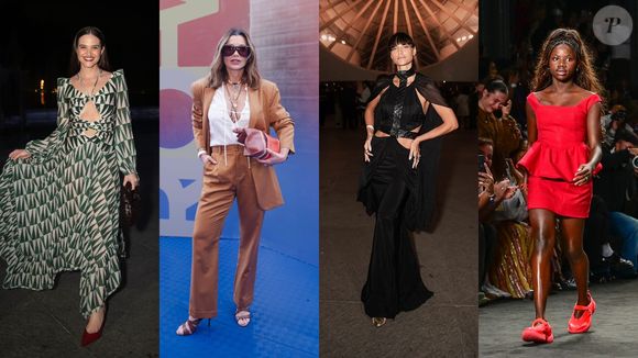 Rio Fashion Week 2026: veja fotos dos looks das famosas para o quinto e último dia do evento de moda