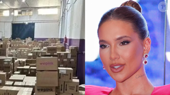 Vigilância sanitária interdita depósito de produtos da WePink, de Virgínia Fonseca; fiscalização descobre falta de alvará e até mofo