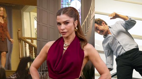 Orgulho de Nazaré e Tereza Cristina! Em 'Três Graças', Arminda pode repetir cena clássica de Aguinaldo Silva e empurrar alguém da escada