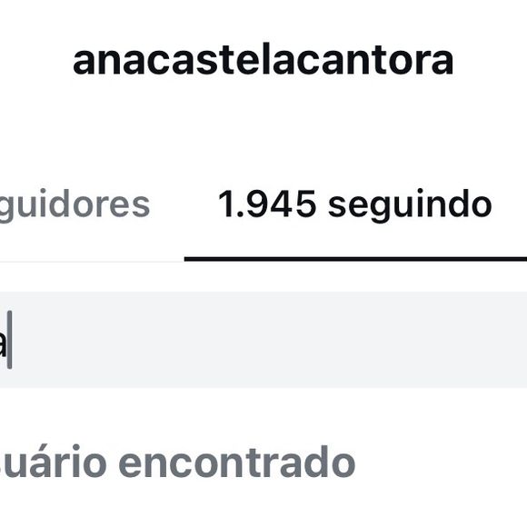 Ana Castela deixou de seguir Virgínia Fonseca no Instagram