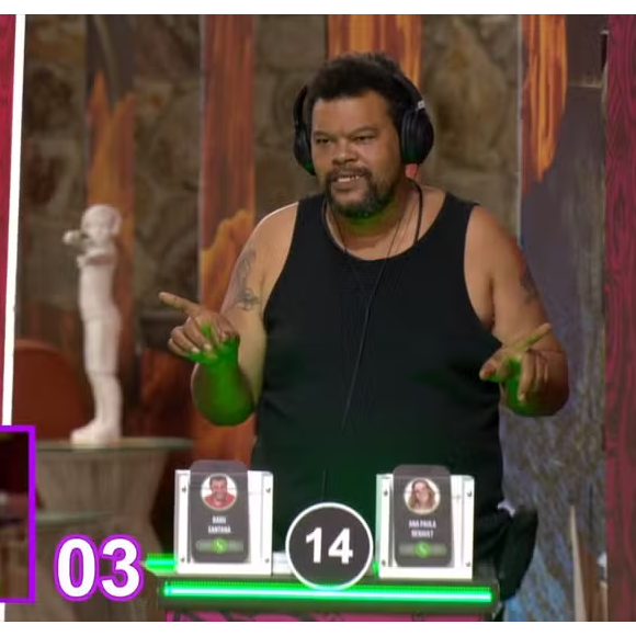 Babu Santana foi eliminado do 'BBB 26' nesta semana com quase 70% dos votos