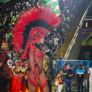 Iza causou frisson na Marquês de Sapucaí