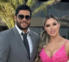 Convite do casamento de Hulk e Camila Ângelo cai na web e frase chama atenção: 'Motivo que Deus...'