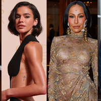 Alfaiataria, transparência e recortes ousados: +50 looks de Bruna Marquezine, Sabrina Sato, Sophie Charlotte e outros famosos no 1º Golden Globes Brasil