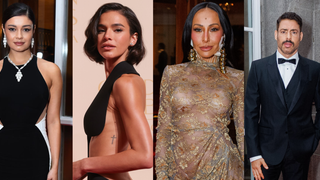 Alfaiataria, transparência e recortes ousados: +50 looks de Bruna Marquezine, Sabrina Sato, Sophie Charlotte e outros famosos no 1º Golden Globes Brasil