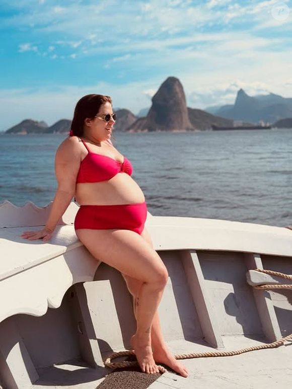 Tati Machado estava grávida de Rael