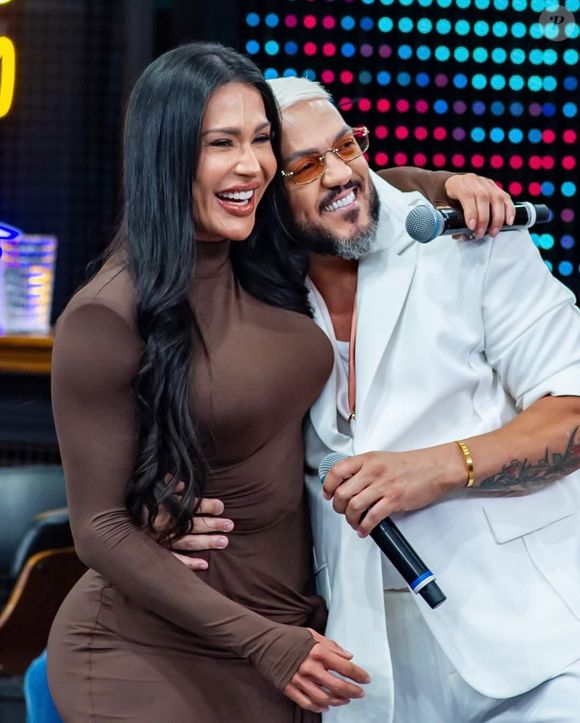 Gracyanne Barbosa já foi casada com o cantor Belo.