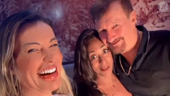Andressa Urach filmou o vídeo pornô do pai com sua ex-sogra, Bia Black