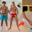 Nem os músculos, nem o cabelo: pé de Cristiano Ronaldo rouba a cena em foto do jogador com filho mais velho por detalhe curioso