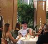 Thaís Vasconcellos e o marido, Ferrugem, jantaram em shopping do Rio em 27 de abril de 2025