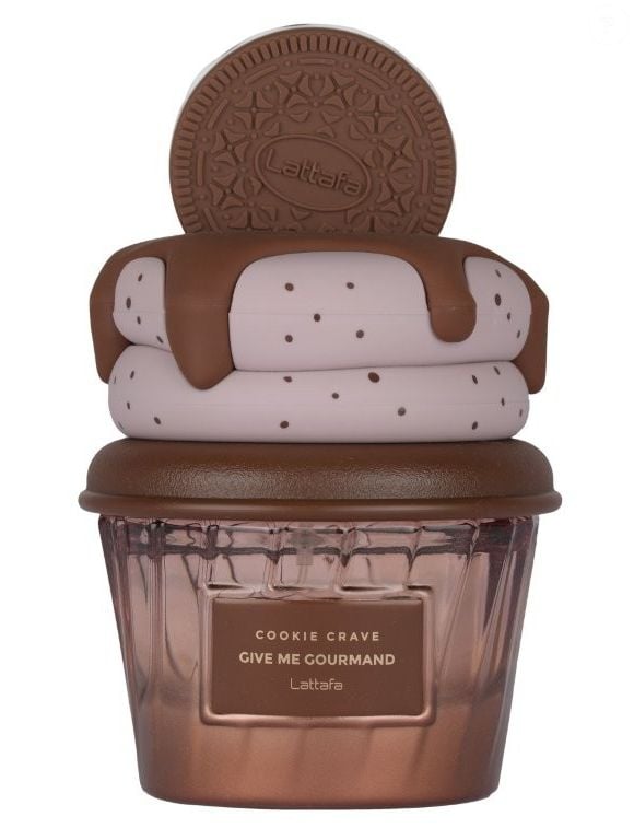 Cookie Crave (Lataffa) - 75ml | R$499,90 - com manteiga e cacau nas notas iniciais, ele evolui para um corpo que remete a cookies fresquinhos, combinados com leite e açúcar