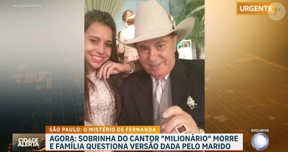 Morte trágica de sobrinha do cantor Milionário: Fernanda estava de moto a caminho da casa da mãe quando sofreu acidente; segundo família, aquele não era o caminho utilizado com frequência pela jovem