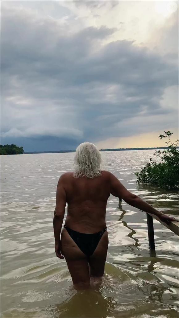 Fafá de Belém surge topless no vídeo