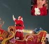 Filha de Neymar, Mavie assistiu à desfile de Natal com a presença do Papai Noel em 1º de dezembro de 2025