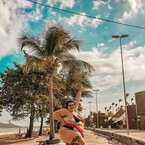 Thais Carla nunca se deixou intimidar e sempre usou roupas que queria, independente de corpo