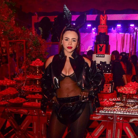 Gabily prestigia aniversário da Mc Mirella