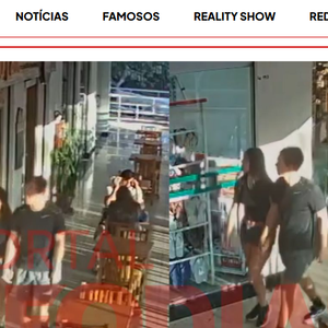 Duda Guerra e Benício Huck caminharam de mãos dadas, entregando que não se tratava de um encontro de amigos. As imagens foram divulgadas pelo Portal Leo Dias