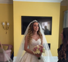 Rute Cardoso elegeu um vestido de noiva clássico e muito romântico, no melhor estilo princesa