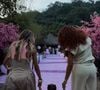 A festa de Zuri, filha de Ludmilla e Brunna Gonçalves, teve muitos detalhes na cor rosa