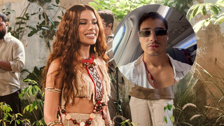 Olha ele! Suposto novo namorado de Anitta, ator já apontado como affair de Bruna Marquezine, é flagrado em show ao lado do pai da cantora. Vídeo!