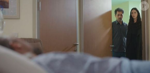 Piril leva terrível choque ao visitar Sarp na UTI, na novela 'Força de Mulher', capítulo desta quinta-feira 1º de maio de 2025