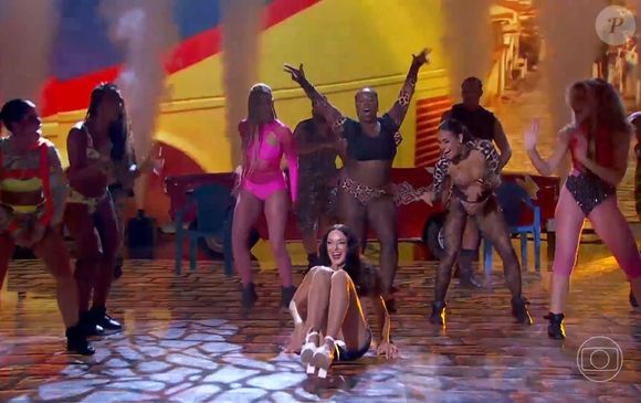 Ticiane Pinheiro agitou a web com sua performance