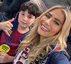 Ex-cunhada de Virgínia Jéssica Costa e o filho, Noah, foram ao jogo Real Madrid 2 x 1 Barcelona neste domingo, 26 de outubro de 2025