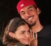 Isabella Arantes recebe pedido de casamento de Gabriel Medina