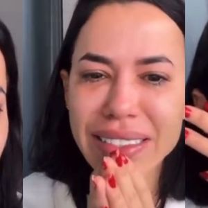 Fora de 'A Fazenda 16', Larissa Tomásia chora e ataca Sacha Bali: 'Meu arrependimento sabe qual foi? Ter demonstrado carinho demais'
