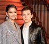 Zendaya, com quem é casado na vida real, também está de volta à franquia em 'Homem-Aranha: Um Novo Dia' como MJ