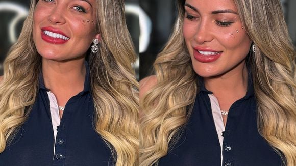 De olhos azuis, Andressa Urach adota mega hair invisível e especialista explica técnica: 'Evita o peso excessivo e não agride o cabelo natural'