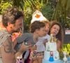 Nas redes sociais, internautas criticaram a escolha do tema da festa dos filhos de Emilio Dantas e Fabiula Nascimento