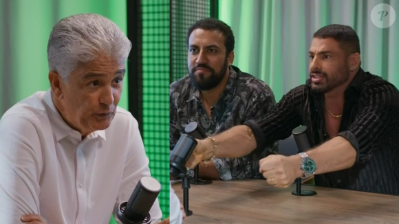 Bebeto gravou com Ricardo Teodoro e Cauã Reymond