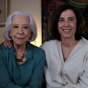 Fernanda Montenegro ao lado da filha Fernanda Torres
