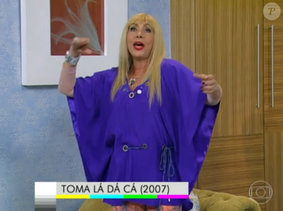 Atriz Arlete Salles popularizou o bordão 'Prefiro não comentar', na série 'Toma lá, dá cá' (2007-2009).