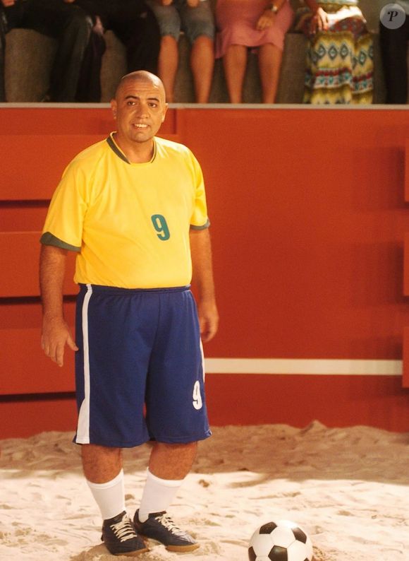 Bussunda, na foto imitando Ronaldo, lamentou o processo de Tim Maia e se disse fã do cantor