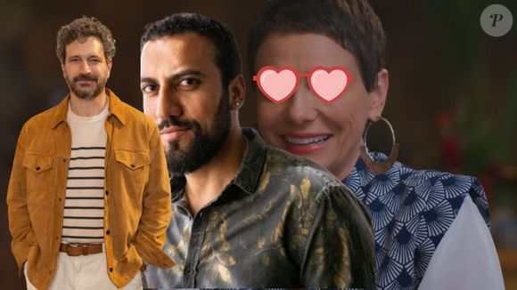 Tia Celina (Malu Galli) fica dividida entre o amor de Olavo (Ricardo Teodoro) e de Estéban (Caco Ciocler) nos momentos finais da novela Vale Tudo