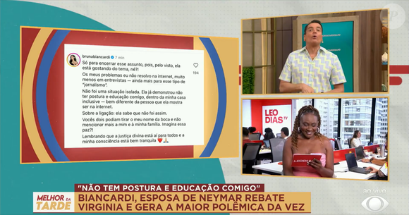 Léo Dias não deixa barato e dispara conselho polêmico: 'Se quiser anonimato, separa do Neymar'