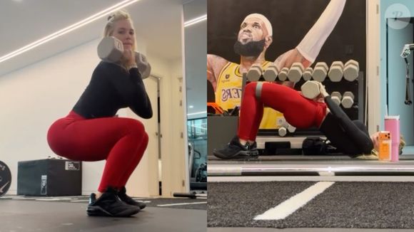 Com diagnóstico de enxaqueca, Virgínia muda treino de agachamento e elevação pélvica: 'Dói minha cabeça'