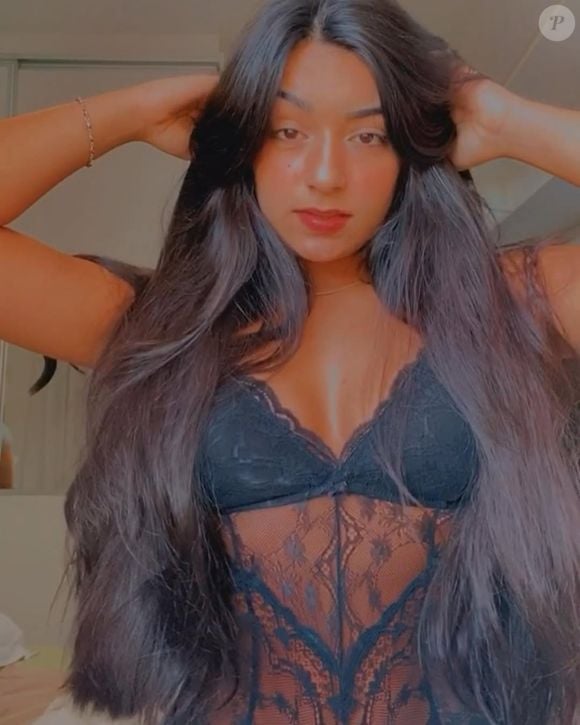 Duda Freire ainda mantinha a aparência natural nesta época