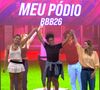 Milena colocou Ana Paula em terceiro lugar no seu último pódio; na primeira semana do 'BBB 26', a jornalista parou no segundo lugar da jovem