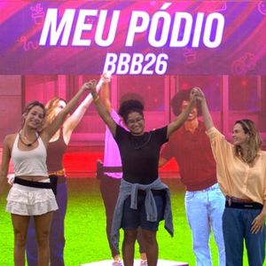 Milena colocou Ana Paula em terceiro lugar no seu último pódio; na primeira semana do 'BBB 26', a jornalista parou no segundo lugar da jovem