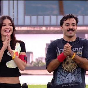 Vitória Strada está confinada no 'Big Brother Brasil 2025' ao lado do melhor amigo, o arquiteto Mateus Pires.