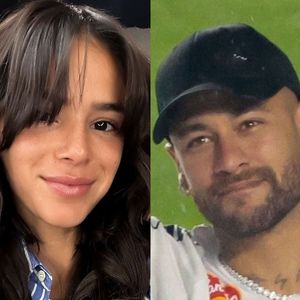 Neymar ouviu muito o nome de Bruna Marquezine no jogo do Santos deste domingo, 23 de fevereiro de 2025