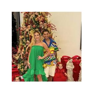 Em 2023, Virgínia Fonseca também escolheu verde para o Natal. Nove meses depois, nasceu José Leonardo