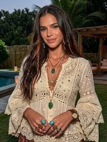 Cinco blusas boho que rejuvenescem qualquer look e, além disso, são as mais bonitas para seu Outono 2026