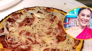 Zero carboidrato! Essa pizza sem farinha e com massa de couve-flor já conquistou Claudia Raia; é a receita que quero para este fim de semana de chuva