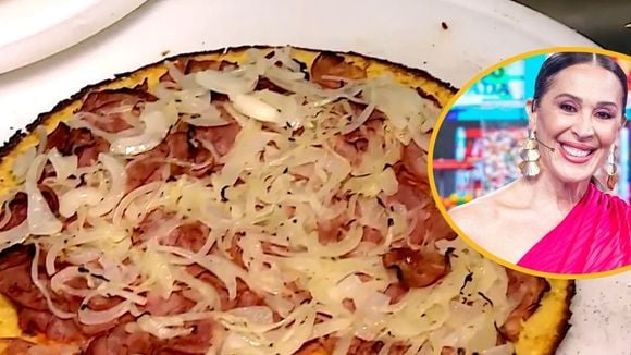 Zero carboidrato! Essa pizza sem farinha e com massa de couve-flor já conquistou Claudia Raia; é a receita que quero para este fim de semana de chuva
