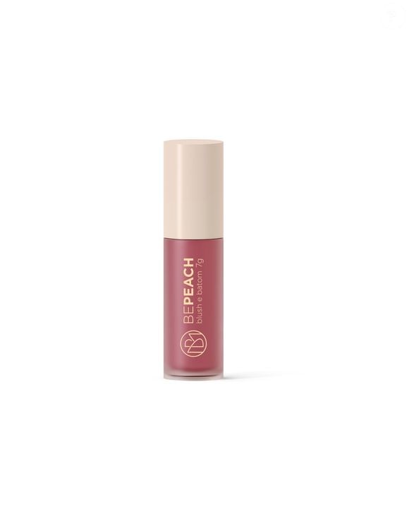 O Be Peach, da BM Beauty, aposta em um tom pêssego suave que realça a pele e confere um ar romântico à maquiagem